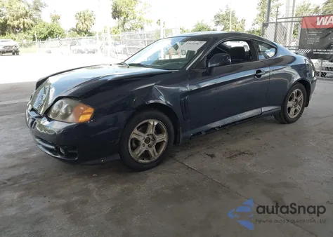 2003 Hyundai Tiburon from USA, damaged, VIN KMHHM65D83U061336